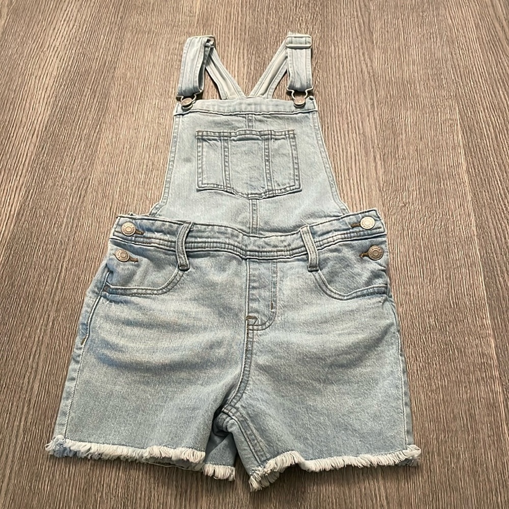 Girls overall shorts